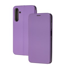 Чохол книжка Premium для Samsung Galaxy A25 5G світло-бузковий