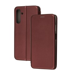Чохол книжка Premium для Samsung Galaxy A25 5G бордовий