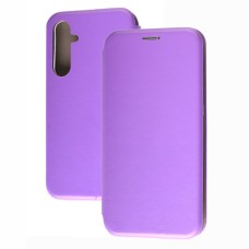 Чохол книжка Premium для Samsung Galaxy A35 5G бузковий
