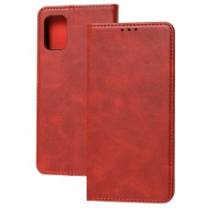 Чохол книжка Samsung Galaxy M51 (M515) Black magnet червоний