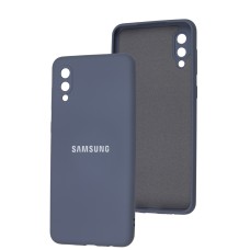 Чохол для Samsung Galaxy A02 (A022) Full camera lavander gray