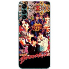 Чохол для Samsung Galaxy A04S (A047) MixCase BTS комікс