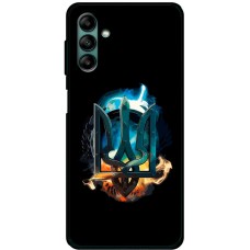 Чохол для Samsung Galaxy A04S (A047) MixCase патріотичні залізний герб