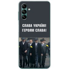 Чохол для Samsung Galaxy A04S (A047) MixCase патріотичний "Слава Україні!"