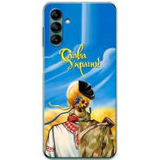 Чохол для Samsung Galaxy A04S (A047) MixCase патріотичні Слава Україні