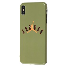 Чохол для iPhone Xs Max IMD оливковий