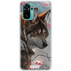 Чохол для Xiaomi Redmi Note 10 / 10s Mixcase вовк дизайн 5