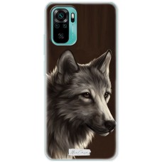 Чохол для Xiaomi Redmi Note 10 / 10s Mixcase вовк дизайн 12