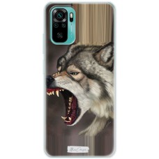 Чохол для Xiaomi Redmi Note 10 / 10s Mixcase вовк дизайн 13
