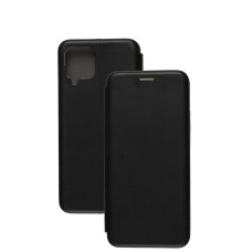 Чохол книжка Premium для Samsung Galaxy A22 (A225) чорний