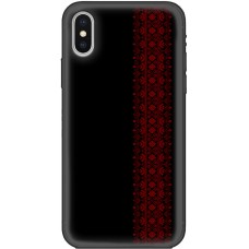 Чохол для iPhone X / Xs MixCase патріотичні червоний колір вишиванки