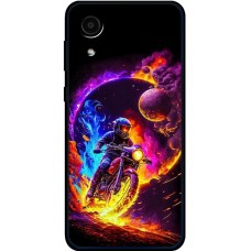 Чохол для Samsung Galaxy A03 Core (A032) MixCase машини неон мото у космосі