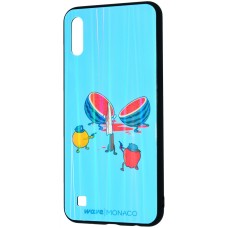 Чохол для Samsung Galaxy A10 (A105) Wave Monaco "кавун" блакитний