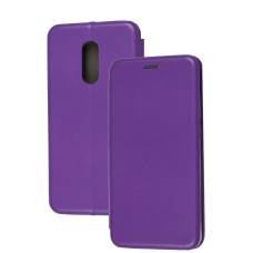 Чохол книжка Premium для Xiaomi Redmi 5 бузковий
