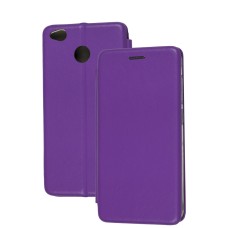 Чохол книжка Premium для Xiaomi Redmi 4x бузковий