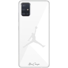 Чохол для Samsung Galaxy A51 (A515) Mixcase джордан білий
