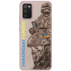 Чохол для Samsung Galaxy A02S (A025) MixCase патріотичні українські героїні