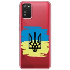 Чохол для Samsung Galaxy A02S (A025) MixCase патріотичні герб