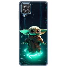 Чохол для Samsung Galaxy A12 / M12 MixCase мультики Yoda in space