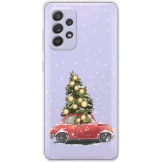 Чохол для Samsung Galaxy A13 (A135) MixCase Новий рік ялинка їде додому