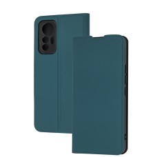 Чохол книжка Fibra для Xiaomi 12 Lite зелений