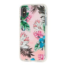 Чохол Tech 21 для iPhone X / Xs лист рожевий