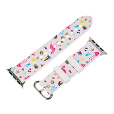 Ремінець Apple Watch Spring Print 38mm / 40mm summer flamingos