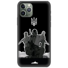 Чохол для iPhone 11 Pro MixCase патріотичні козак з автоматом