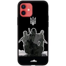 Чохол для iPhone 12 mini MixCase патріотичні козак з автоматом