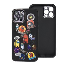Чохол для iPhone 12 Pro Brand Design among чорний