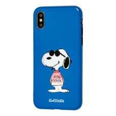 Чохол для iPhone Xs Max ArtStudio Little Friends Snoopy синій
