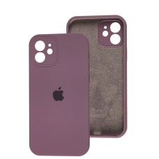 Чохол для iPhone 12 Square Full camera black currant