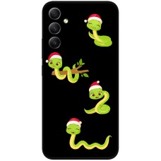 Чохол для Samsung Galaxy S24 MixCase Новий рік 2025 новорічні змійки