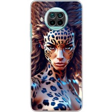 Чохол з аніме для Xiaomi Mi 10T Lite Mixcase дівчина леопард
