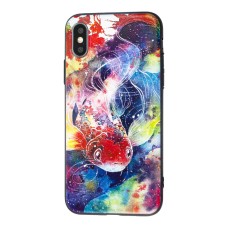Чохол для iPhone X / Xs акварель риба