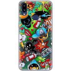 Чохол з аніме для Samsung Galaxy A10s (A107) Mixcase мультяшний мікс
