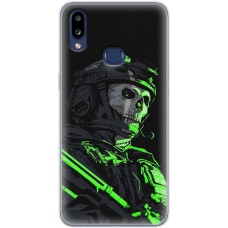 Чохол з аніме для Samsung Galaxy A10s (A107) Mixcase скелет воїн