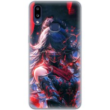 Чохол з аніме для Samsung Galaxy A10s (A107) Mixcase дівчина воїн
