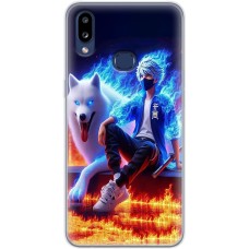Чохол з аніме для Samsung Galaxy A10s (A107) Mixcase герої на відпочинку