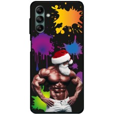 Чохол для Samsung Galaxy A04S (A047) MixCase Новий рік бодібілдер