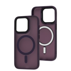Чохол для iPhone 14 Pro Cosmic Magnetic MagSafe bordo