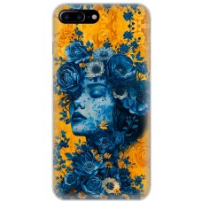 Чохол для iPhone 7 Plus / 8 Plus MixCase патріотичні жіноча блакить