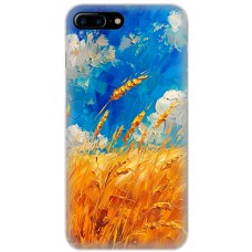 Чохол для iPhone 7 Plus / 8 Plus MixCase патріотичні Хліб України фарбою