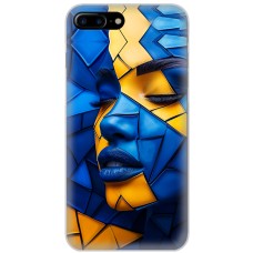 Чохол для iPhone 7 Plus / 8 Plus MixCase патріотичні геометрія обличчя
