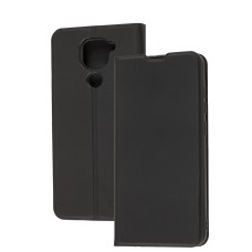 Чохол книжка Fibra для Xiaomi Redmi Note 9 чорний