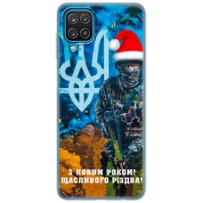 Чохол для Samsung Galaxy A12 / M12 MixCase Новий рік щасливого Різдва