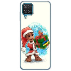 Чохол для Samsung Galaxy A12 / M12 MixCase Новий рік Грут з подарунком