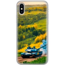 Чохол для iPhone X / Xs MixCase патріотичні бойовий танк