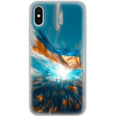 Чохол для iPhone X / Xs MixCase патріотичні Прапор України