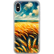 Чохол для iPhone X / Xs MixCase патріотичні Хліб України